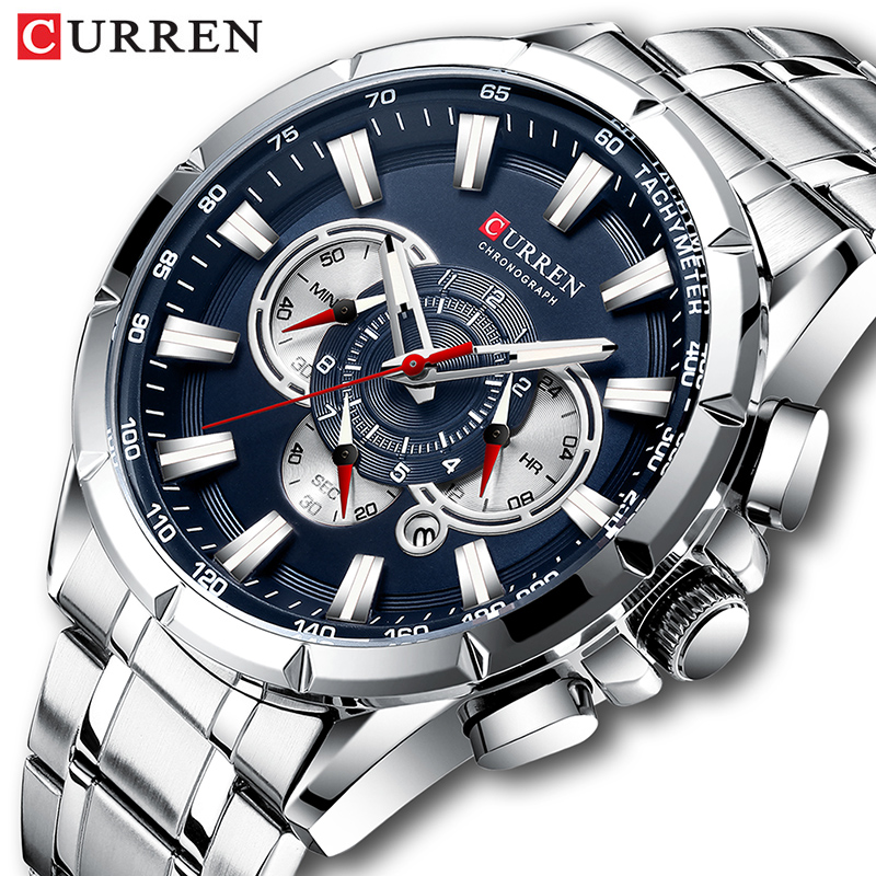 Luxury Watch Investment - CURREN zegarek na rękę mężczyźni wodoodporny