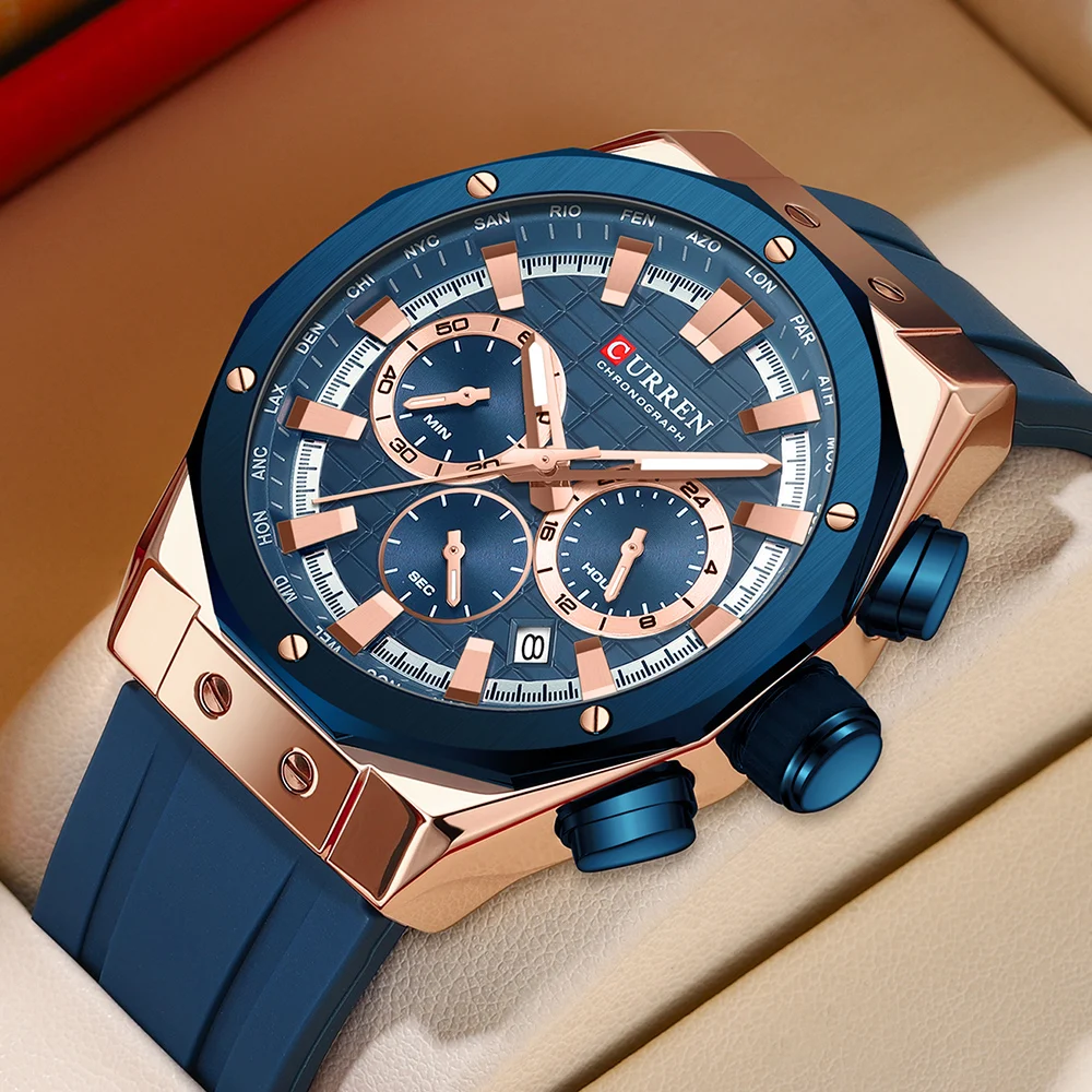 Luxury Watch Investment - Luksusowa marka CURREN wysokiej jakości zegarki