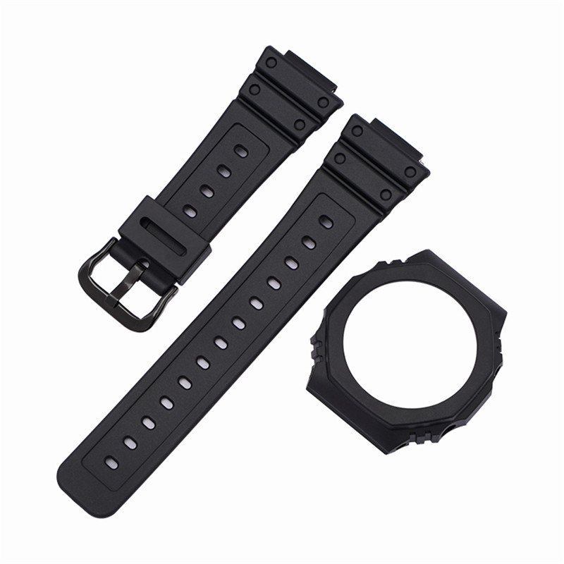 Casio Watch G-Shock Ga-2100 - Pasek z żywicy + Etui do