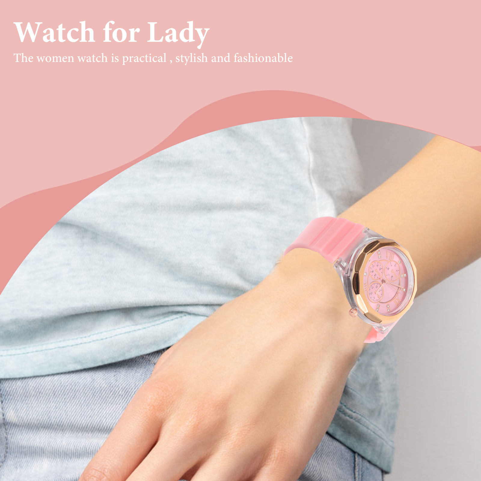 Damski zegarek kwarcowy z moty – Luxury Watch Gift For Her recenzja i cena
