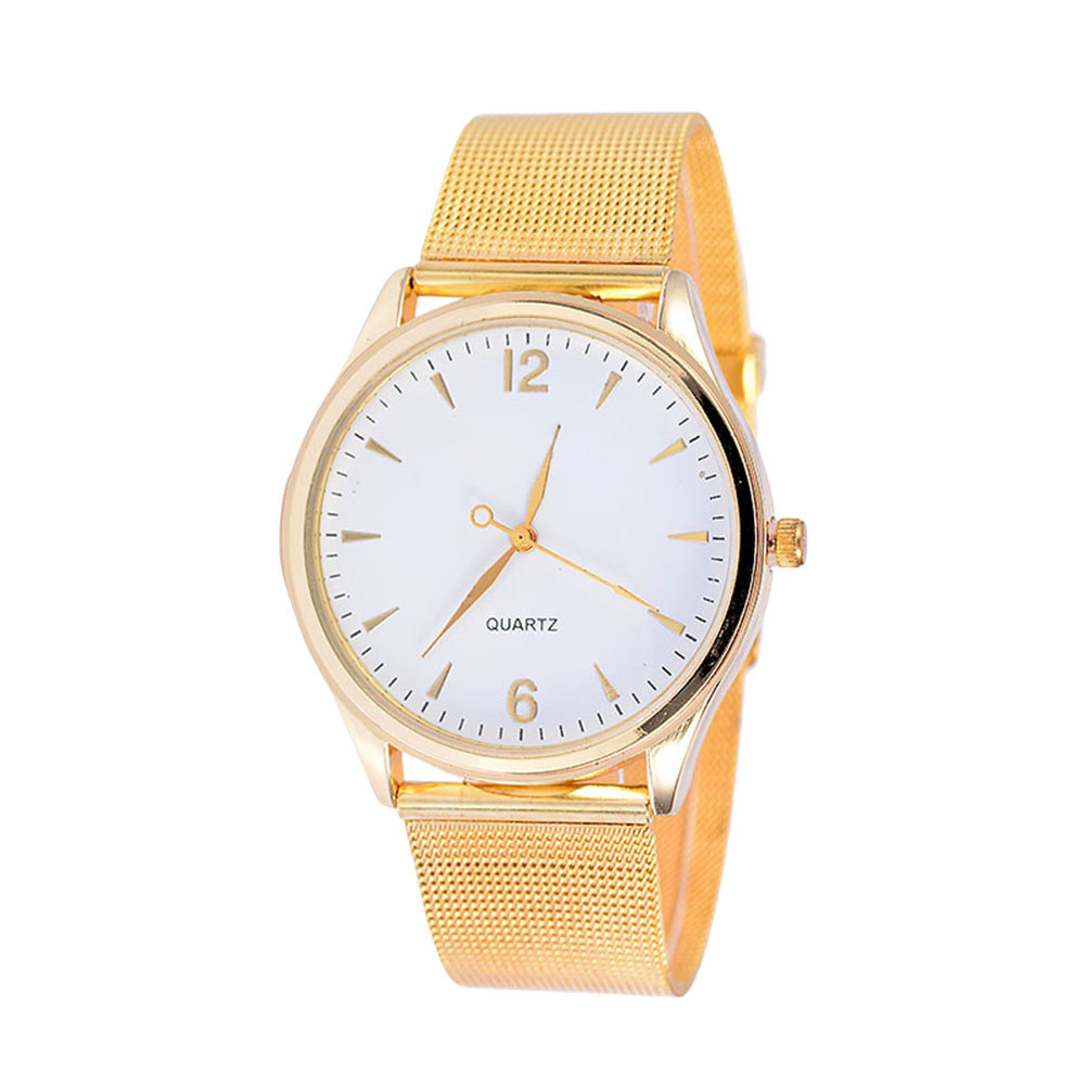 Damski zegarek kwarcowy, złoty – Luxury Watch Gift For Her recenzja i cena