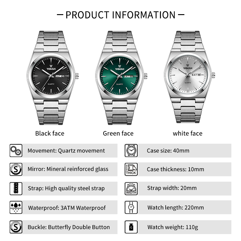 Luksusowe zegarki kwarcowe z n – Luxury Watch Top 10 recenzja i cena