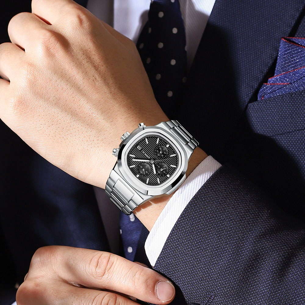 Mężczyźni CRRJU oglądają luksu – Luxury Watch Investment recenzja i cena