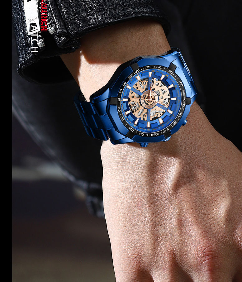 Zegarek męski UTHAI, lekki luk – Luxury Watch Investment recenzja i cena