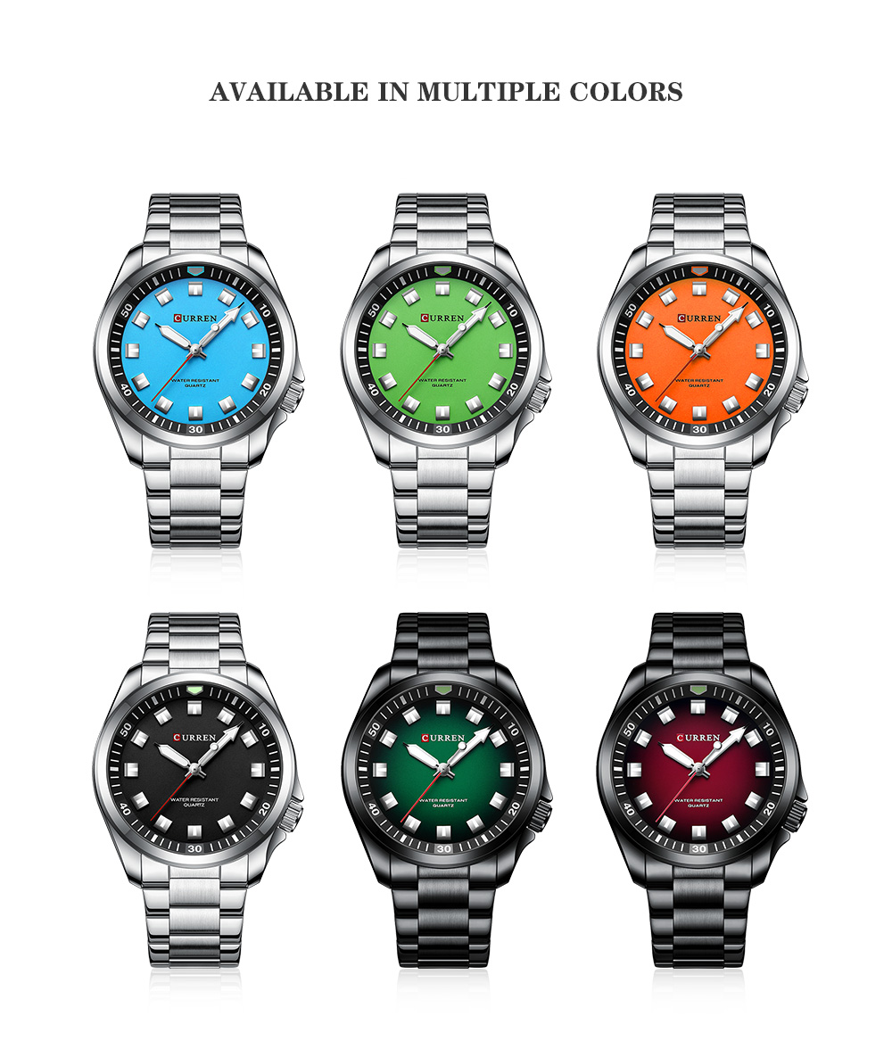 CURREN – modny zegarek męski,  – Luxury Watch Maker recenzja i cena