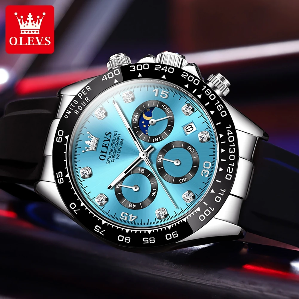 OLEVS 2875 – męski zegarek chr – Luxury Watch Maker recenzja i cena